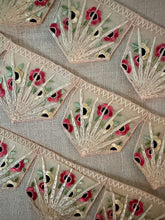 Load image into Gallery viewer, Antique Hand Embroidered Applique Trim