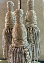 Load image into Gallery viewer, Silver Metal Bullion Tassels