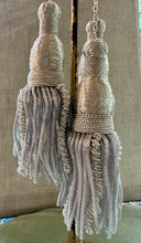 Load image into Gallery viewer, Silver Metal Bullion Tassels