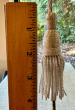 Load image into Gallery viewer, Silver Metal Bullion Tassels