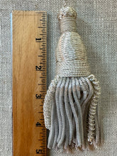 Load image into Gallery viewer, Silver Metal Bullion Tassels