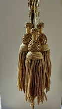 Load image into Gallery viewer, Antique Hand Netted Gold Bullion Tassels