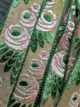 Load image into Gallery viewer, Antique French Art Nouveau Pink Ombre Roses Ribbon