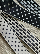 Load image into Gallery viewer, Vintage Woven Polka Dot Vintage Ribbon in Two Widths