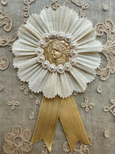 Load image into Gallery viewer, Antique French Seals and Pinked Ruffled Edged Medallions