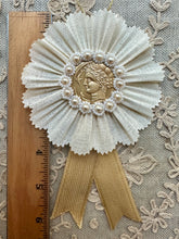 Load image into Gallery viewer, Antique French Seals and Pinked Ruffled Edged Medallions
