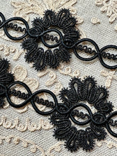 Load image into Gallery viewer, Antique Applique Trim - Hand Sewn