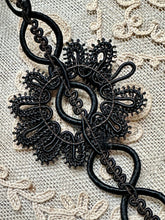Load image into Gallery viewer, Antique Applique Trim - Hand Sewn