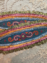 Load image into Gallery viewer, Antique Rococo Ombre Ribbon Trimmed Applique