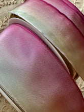 Load image into Gallery viewer, French Ombre Vintage Ribbon Green and Mauve Ombre