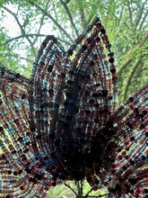 Load image into Gallery viewer, Large Glass Beaded Leaves - French