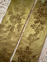 Load image into Gallery viewer, Satin Damask Woven Ribbons & Roses Two Color Choices