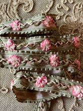 Load image into Gallery viewer, Antique French Hand Made Rococo Trim Three Different
