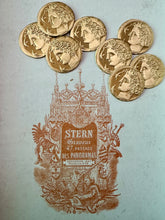 Load image into Gallery viewer, Antique French Patriotic/Royalty Medallions