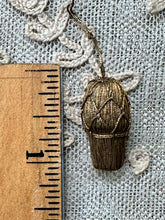 Load image into Gallery viewer, Handmade Gold Metal and Netted Bobbles Sold Each Piece