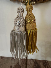 Load image into Gallery viewer, Gold or Silver Metal Bullion Tassels