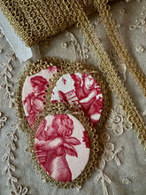 Load image into Gallery viewer, Antique Gold Metal Trim with Loops