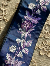 Load image into Gallery viewer, Vintage French Ribbon Lavender Pink Silver