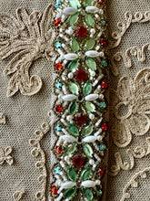Load image into Gallery viewer, Vintage Designer Hand Beaded Trim Three Yards