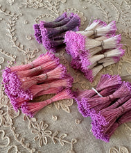 Load image into Gallery viewer, Vintage Lavender Stamens Four Different
