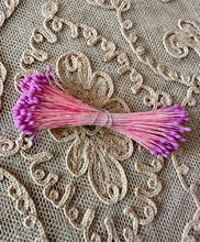 Load image into Gallery viewer, Vintage Lavender Stamens Four Different