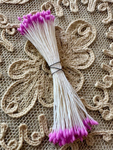 Load image into Gallery viewer, Vintage Lavender Stamens Four Different