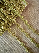 Load image into Gallery viewer, Antique French Green Rococo Trim Two Different
