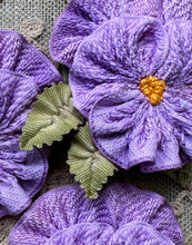 Load image into Gallery viewer, Ribbon Work Pansy