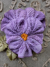 Load image into Gallery viewer, Ribbon Work Pansy