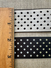 Load image into Gallery viewer, Vintage Woven Polka Dot Vintage Ribbon in Two Widths