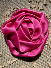 Load image into Gallery viewer, Gather Roses While You May Satin Rose
