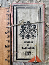 Load image into Gallery viewer, Antique  Box of French Pantaloon Buttons