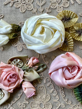 Load image into Gallery viewer, Ribbon Work Roses and Flowers