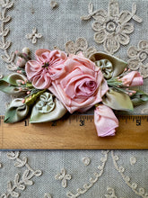 Load image into Gallery viewer, Ribbon Work Roses and Flowers