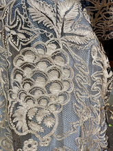 Load image into Gallery viewer, Tamboured Net Lace Yardage- French