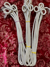 Load image into Gallery viewer, Antique Silver Metal Fringe and Cords