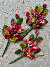 Load image into Gallery viewer, Vintage Bouquets of Millinery Flowers Roses and Buds