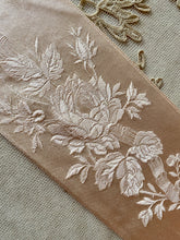 Load image into Gallery viewer, Satin Damask Woven Ribbons & Roses Two Color Choices