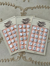 Load image into Gallery viewer, Mother of Pearl Antique Buttons on French Card