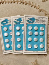 Load image into Gallery viewer, Mother of Pearl Antique Buttons on French Card