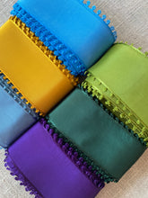 Load image into Gallery viewer, Vintage Picot Taffeta Ribbon in Ice Cream Colors