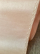 Load image into Gallery viewer, Ballet Pink Silk Satin Antique Ribbon