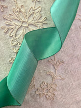 Load image into Gallery viewer, French Wired Ribbons in Three Greens