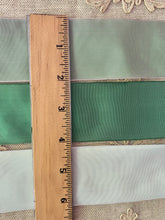 Load image into Gallery viewer, French Wired Ribbons in Three Greens
