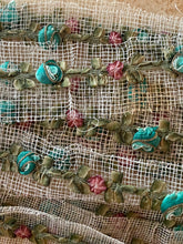 Load image into Gallery viewer, French Ombre Antique Ribbon Rosette Trim