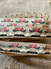 Load image into Gallery viewer, Two Different Choices of Antique French Ribbons by the half yard