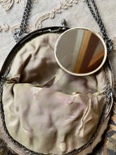 Load image into Gallery viewer, Antique French Petit Point Handbag with Silver Fittings