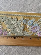 Load image into Gallery viewer, Vintage French Velvet Border