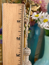 Load image into Gallery viewer, Two Different Choices Silver Metal Bullion Tassels