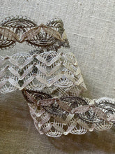 Load image into Gallery viewer, Antique Silver Metal Trims Two Choices
